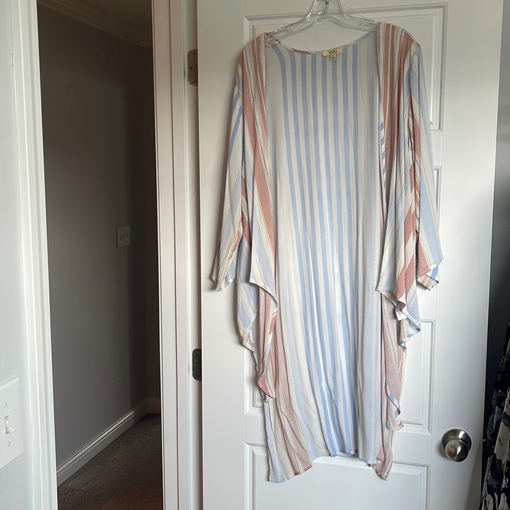 Lightweight Tie Shirt/Cardigan